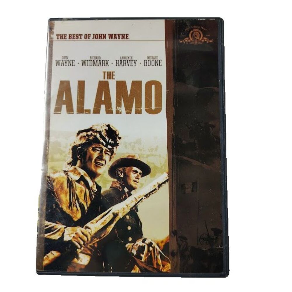 Alamo DVD 1960 Movie Richard Widmark John Wayne Richard Boone Western NR 2007